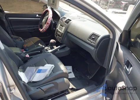 2007 Volkswagen Jetta Wolfsburg Edition из США, поврежденный, VIN 3VWEF71K37M190751